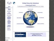 Tablet Screenshot of global-security-solutions.com